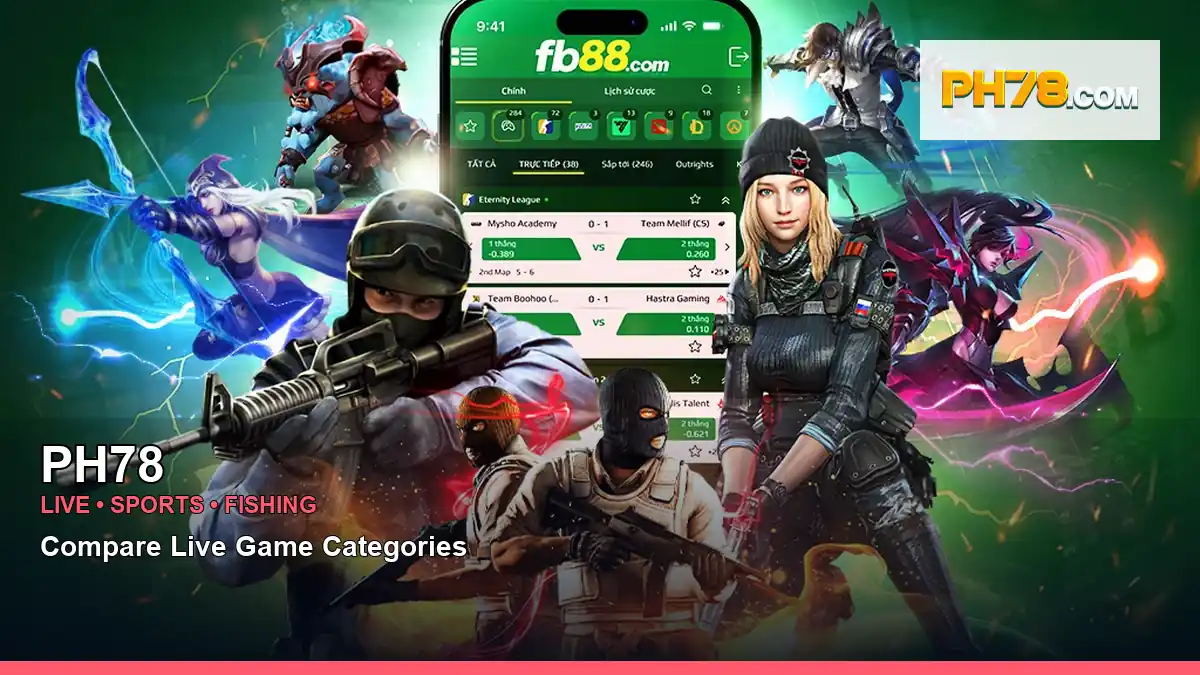 PH78 sports betting and arcade games for Philippine players