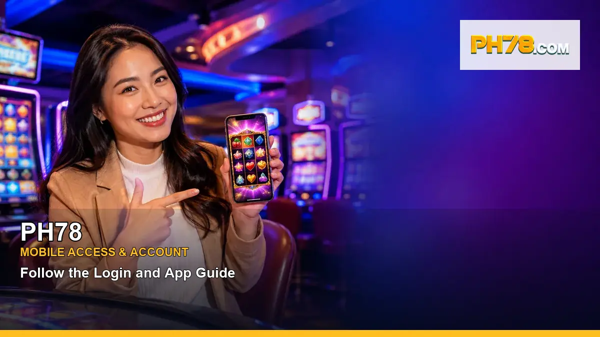PH78 casino login and app guide for Philippine players